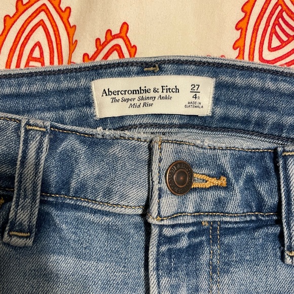 Abercrombie & Fitch skinny jean 27R - Picture 4 of 4